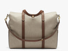 Mismo M/S Mega Tote - Grand Herringbone / Cuoio