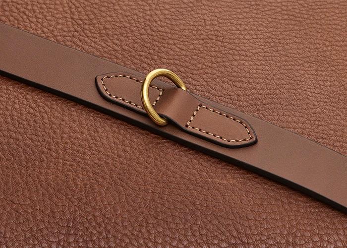 Mismo Washbag Leather - Tabac / Cuoio