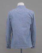 Art. 13CMSH289A 0064100 Col. 843 / Infinity Blue 97% Cotton 3% Elastan C.P. Company Corduroy Overshirt / Infinity Blue
