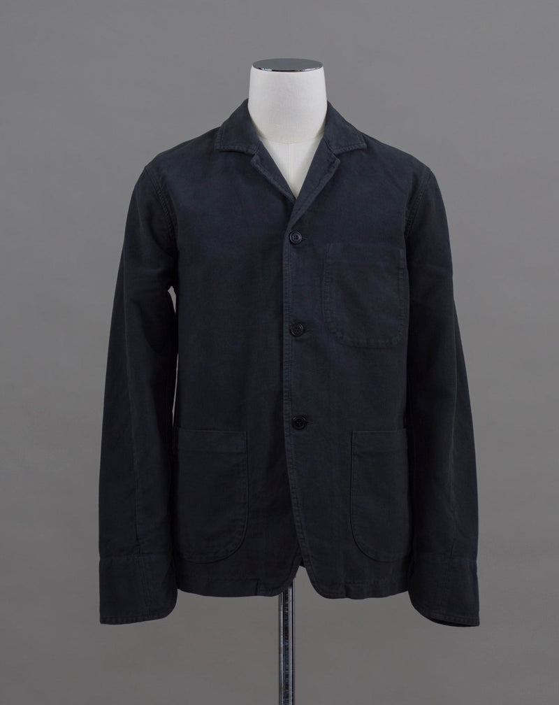 Art. J01P16 Col. 907 / Grafit Grey 100% Cotton C.O.F. Studio Soft Moleskin Painter Jacket / Grafit
