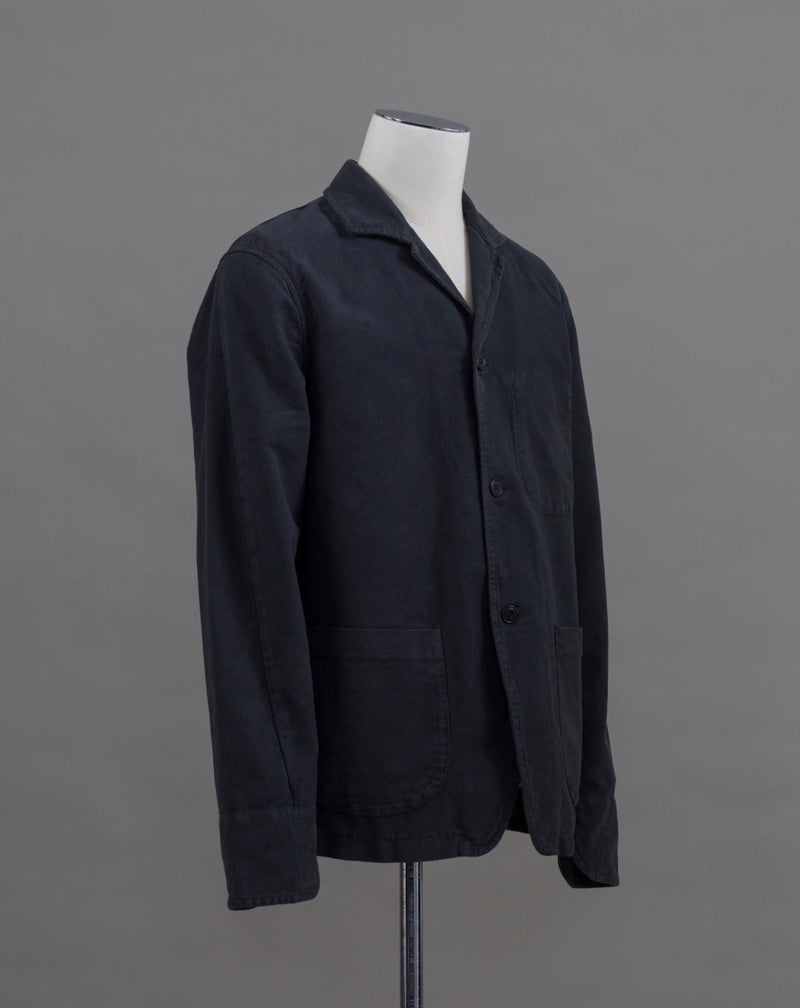 Art. J01P16 Col. 907 / Grafit Grey 100% Cotton C.O.F. Studio Soft Moleskin Painter Jacket / Grafit'