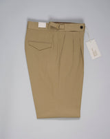 Briglia Quartieri Pleated Chinos / Beige
