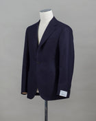 100% Wool Flannel Mod. Tosca Art. BF2CM304A Col. 0140 / Navy Caruso Wool Flannel Jacket / Navy