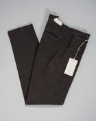 Mod. BG03V Art. 422055 Col. 56 / Dark Brown 97% Cotton 3% Elastan Briglia Garment Dyed Cotton Chinos / Dark Brown