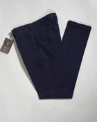 Morello slim fit chinos. A true corner stone of every man’s casual wardrobe. Combine with a smart blazer or a nice knit.   By far our best selling model from Berwich. It has been in our collection for several years and will be there in the future for sure.  Composition: 98% Cotton 2% Elastan Model: Morello-GD (Garment-Dyed) Article: ts0001x Color: Navy / 665 Made in Martina Franca, It
