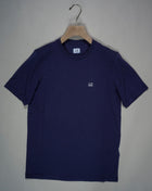 C.P. Company 30/1 Jersey Logo T-Shirt / Total Eclipse