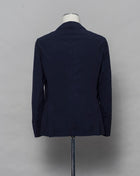 Altea Unconstructed Lightweight Shirt Jacket / Navy Article: 2352012 Color: Navy / 01 64% Lyocell 33% Cotton 3% Elastan Made in Italy Please Note: Jacket and Pants are sold separately. Matching pants you can find HERE