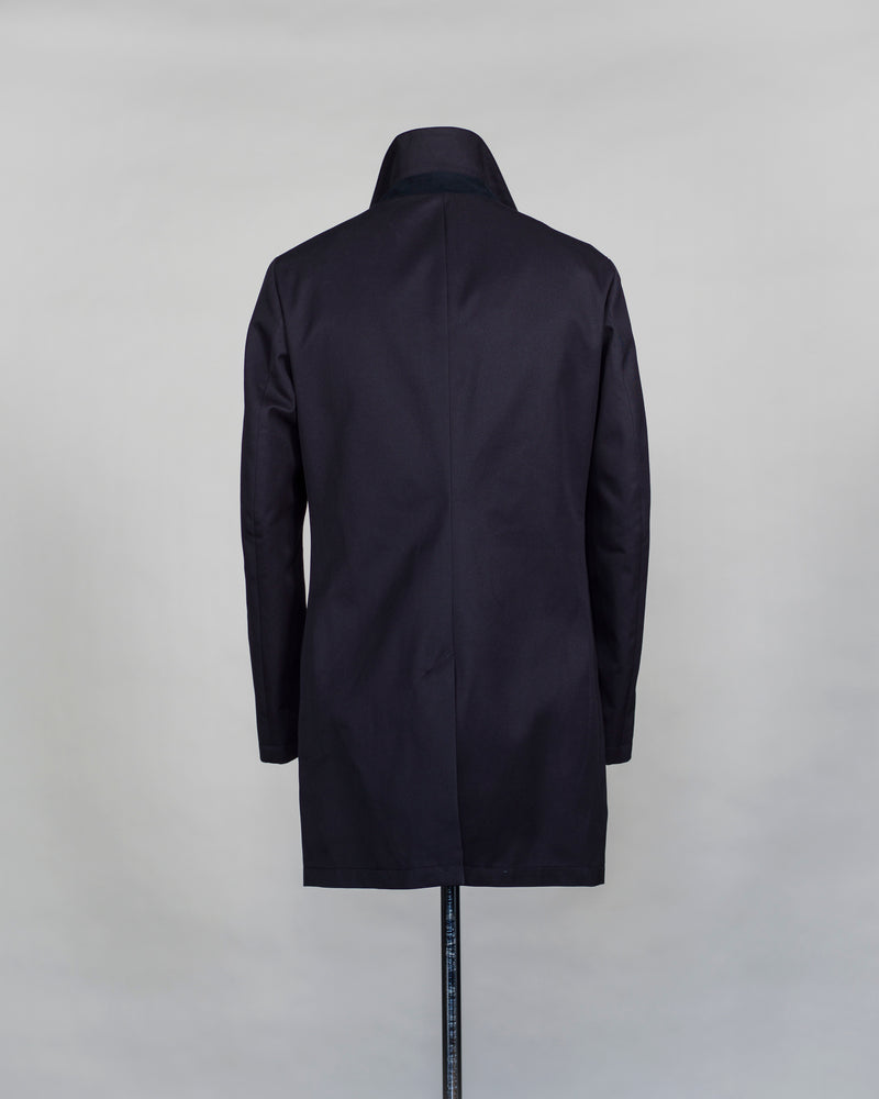 d'Avenza Rain Mac / Navy