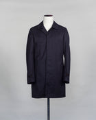 d'Avenza Rain Mac / Navy