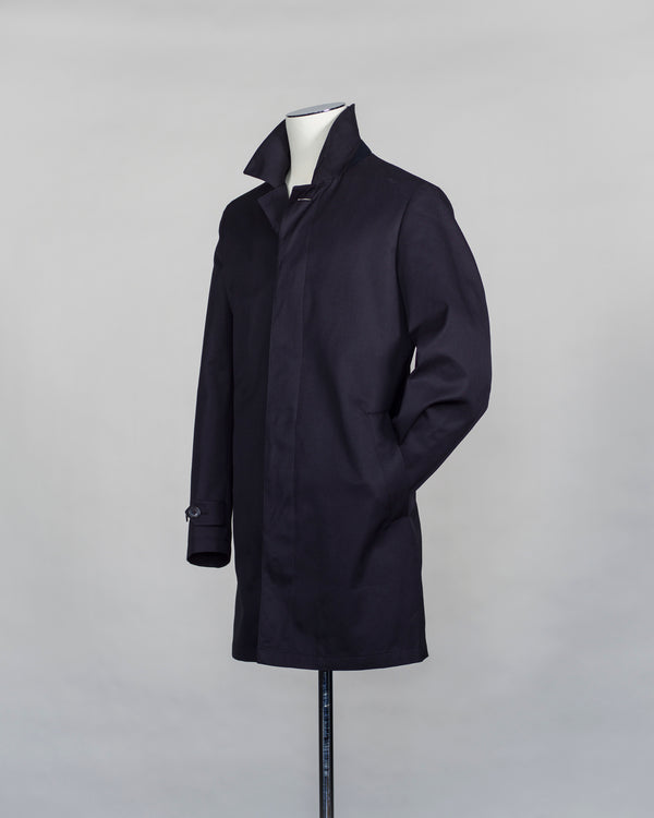 d'Avenza Rain Mac / Navy