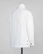 Model: Gaiola Art. Sas Tapas Color: F75266 52% cotton 48% linen Avino Sahariana / Cream White Overshirt