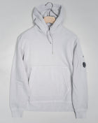 SS137A 5398R Col 936 Light Gray C.P. Company Cotton Fleece Resist Dyed Hoodie / Flint Grey