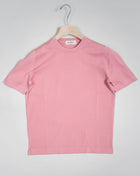 Article: 43168 / 21820 Color: Rosa / 223 Composition: 100% Organic Cotton Made in Italy Gran Sasso Knitted Cotton T-Shirt / Rosa