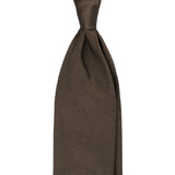Viola Milano Grenadine Garza Fina Unlined Tie / Army Green