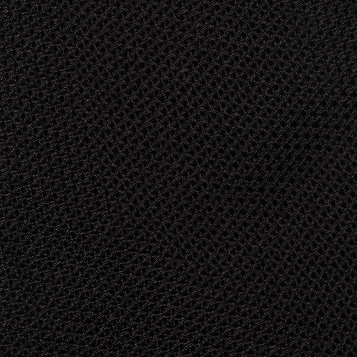 Viola Milano Grenadine Garza Fina Unlined Silk Tie / Black