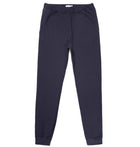 Sunspel Loopback Cotton Sweatpants / Navy