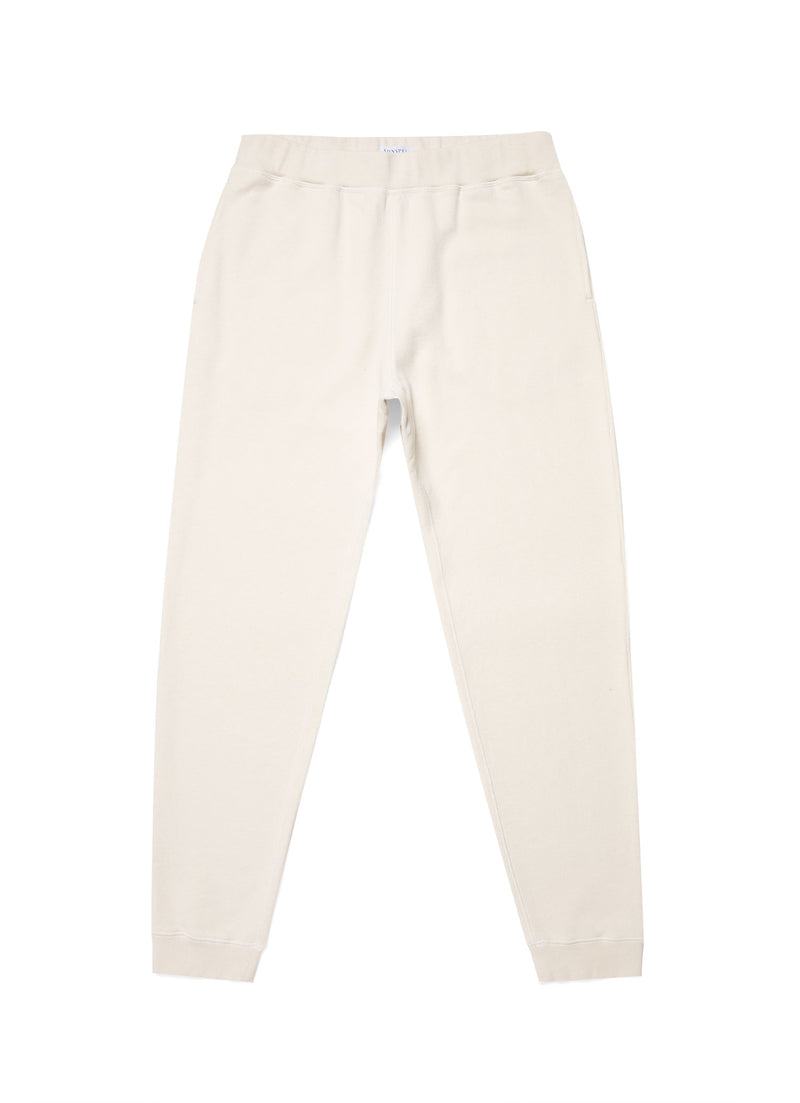 Sunspel Loopback Cotton Sweatpants / Undyed