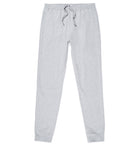 Sunspel Loopback Cotton Sweatpants / Grey Melange