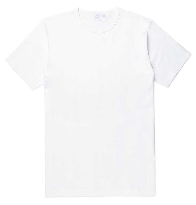 Sunspel Crew Neck T-Shirt / White