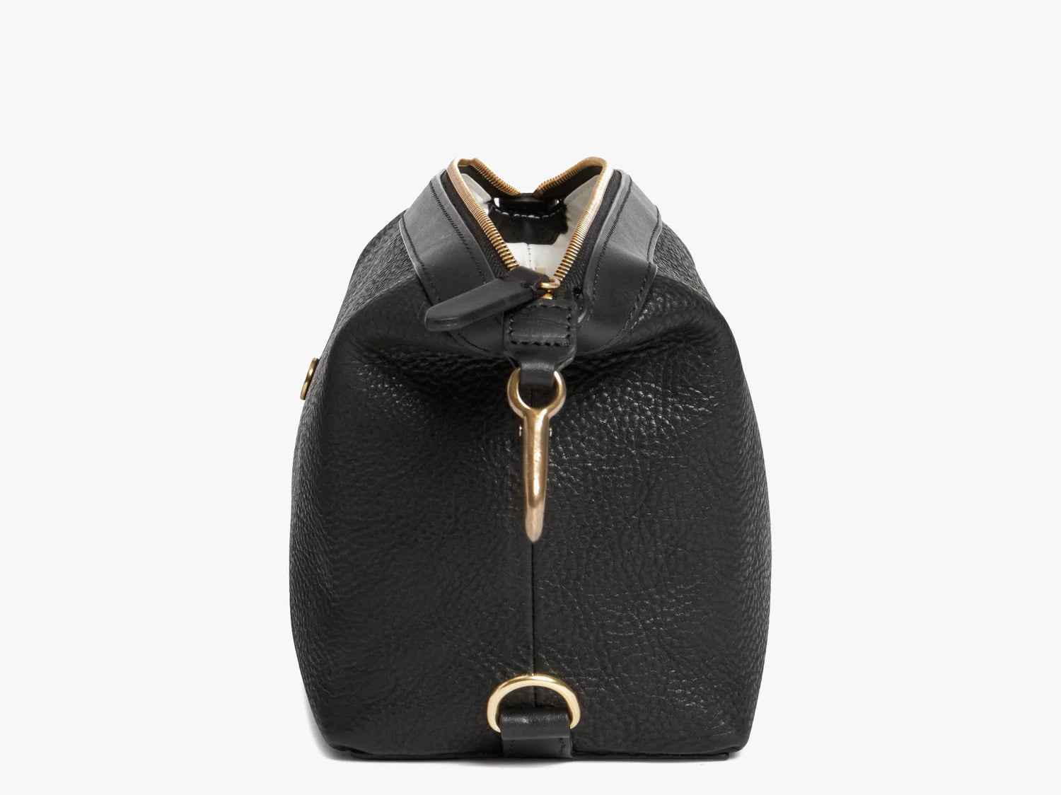Mismo Washbag Leather - Black / Black