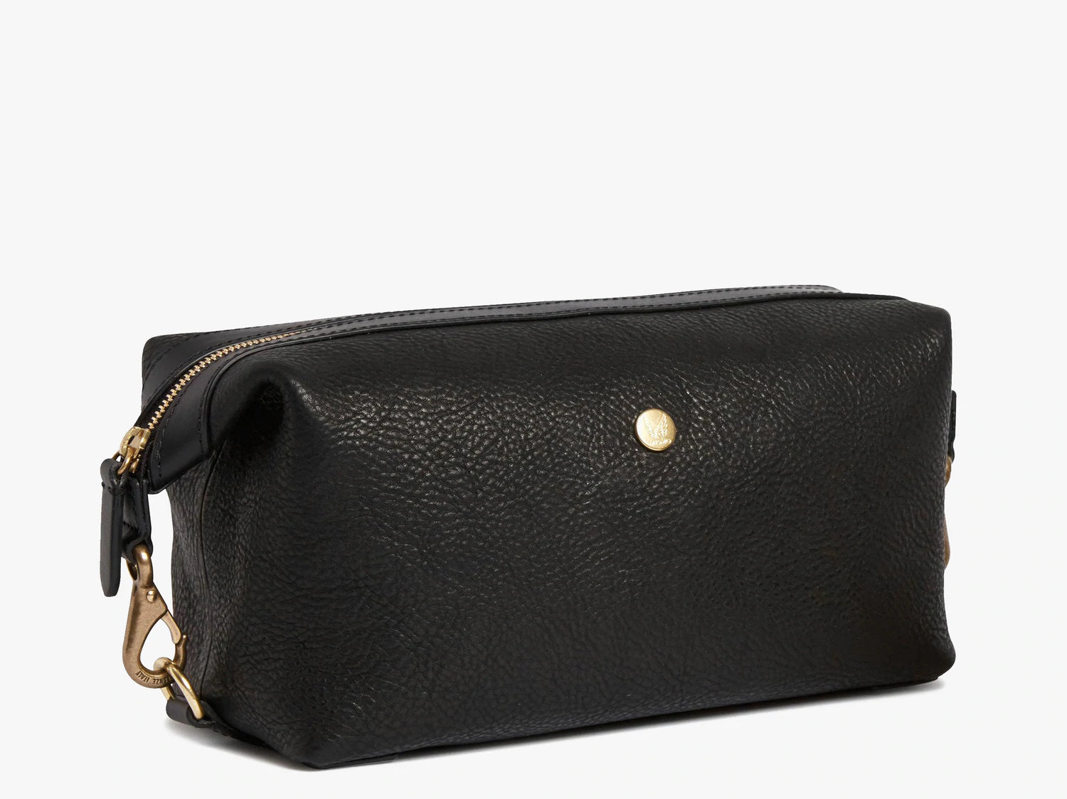 Mismo Washbag Leather - Black / Black