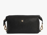 Mismo Washbag Leather - Black / Black